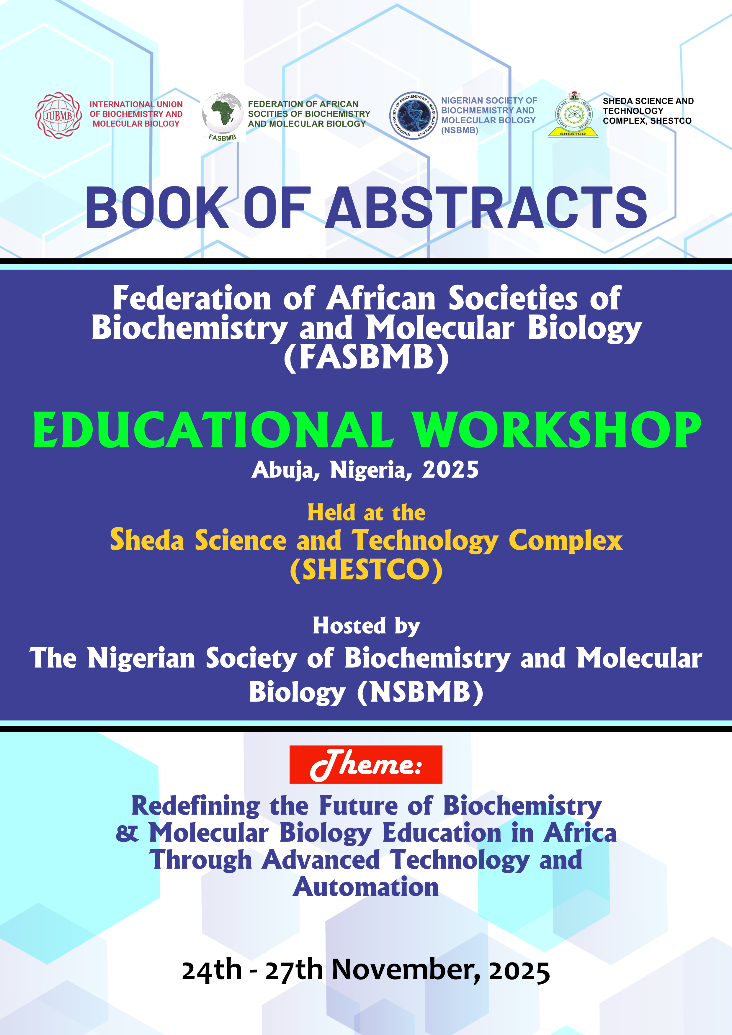 					View 2025: FASBMB Educational Workshop
				